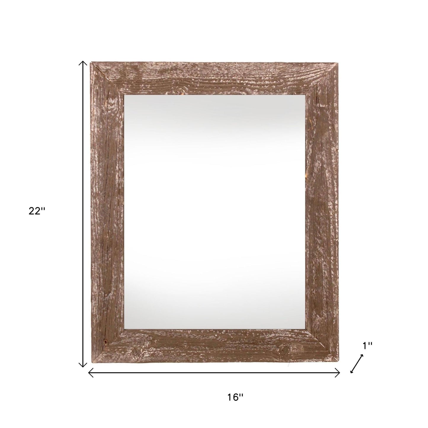 13" x 19" Espresso Solid Wood Hanging Picture Frame - Loft&Timber