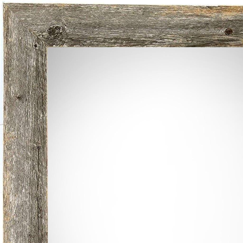 11" x 17" Gray Solid Wood Hanging Picture Frame - Loft&Timber