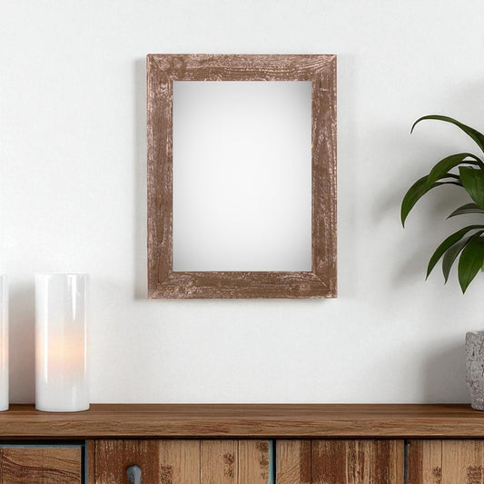 11" x 17" Espresso Solid Wood Hanging Picture Frame - Loft&Timber