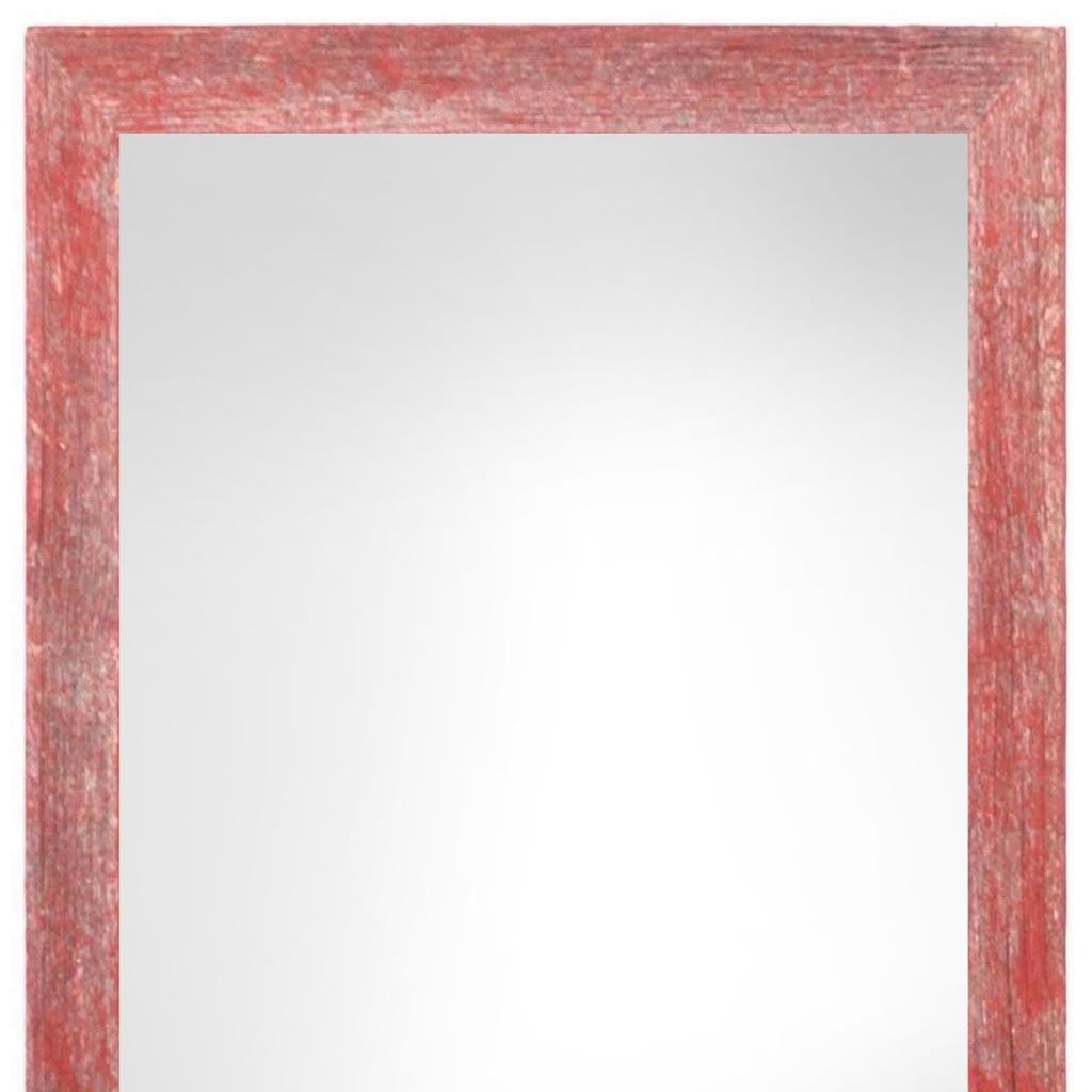 11" x 14" Red Solid Wood Hanging Picture Frame - Loft&Timber