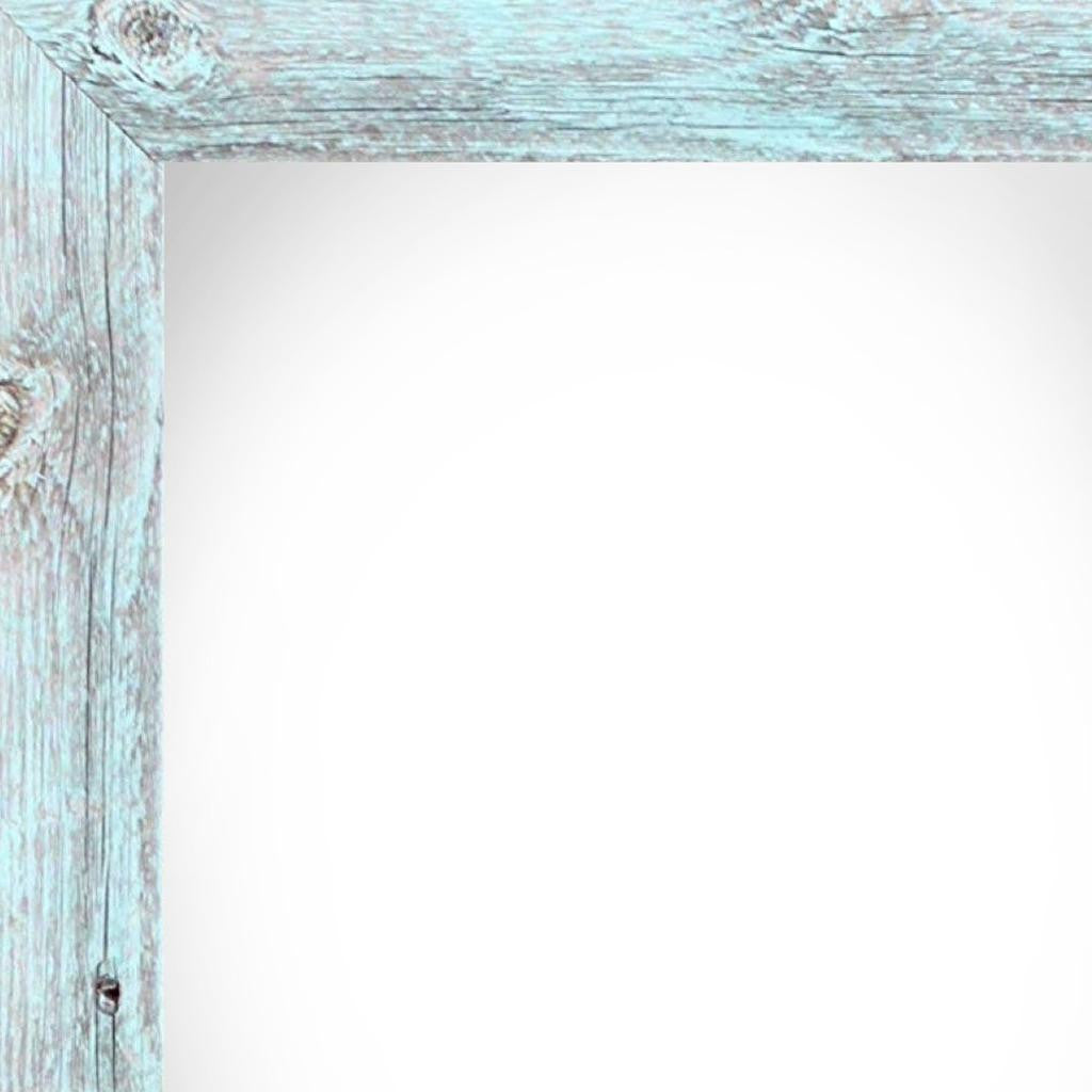 8" x 10" Blue Solid Wood Tabletop Picture Frame - Loft&Timber