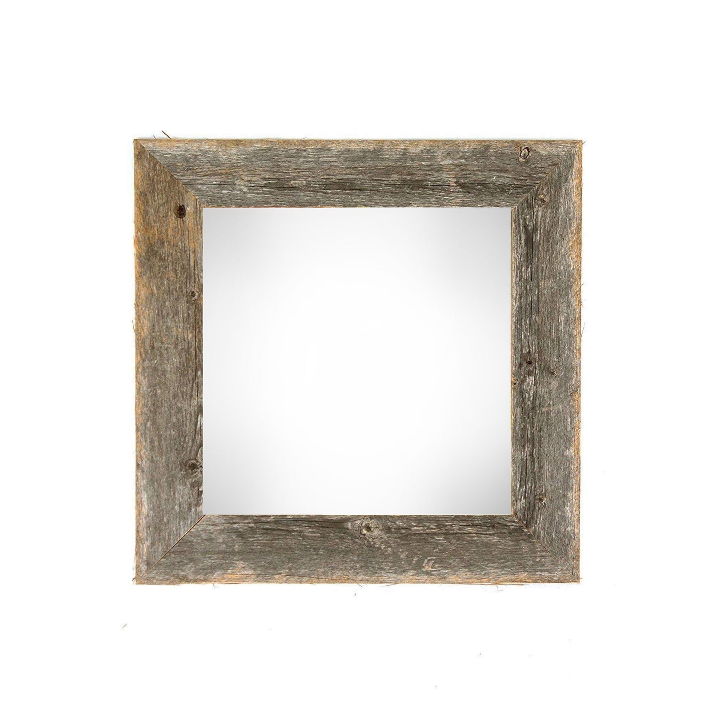 12" x 12" Gray Solid Wood Tabletop Picture Frame - Loft&Timber