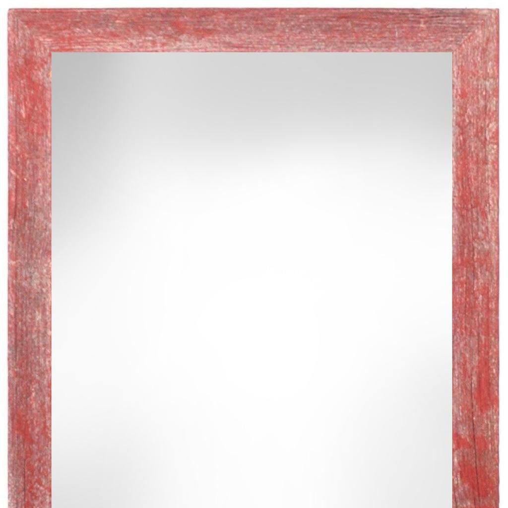 12" x 18" Red Solid Wood Hanging Picture Frame - Loft&Timber