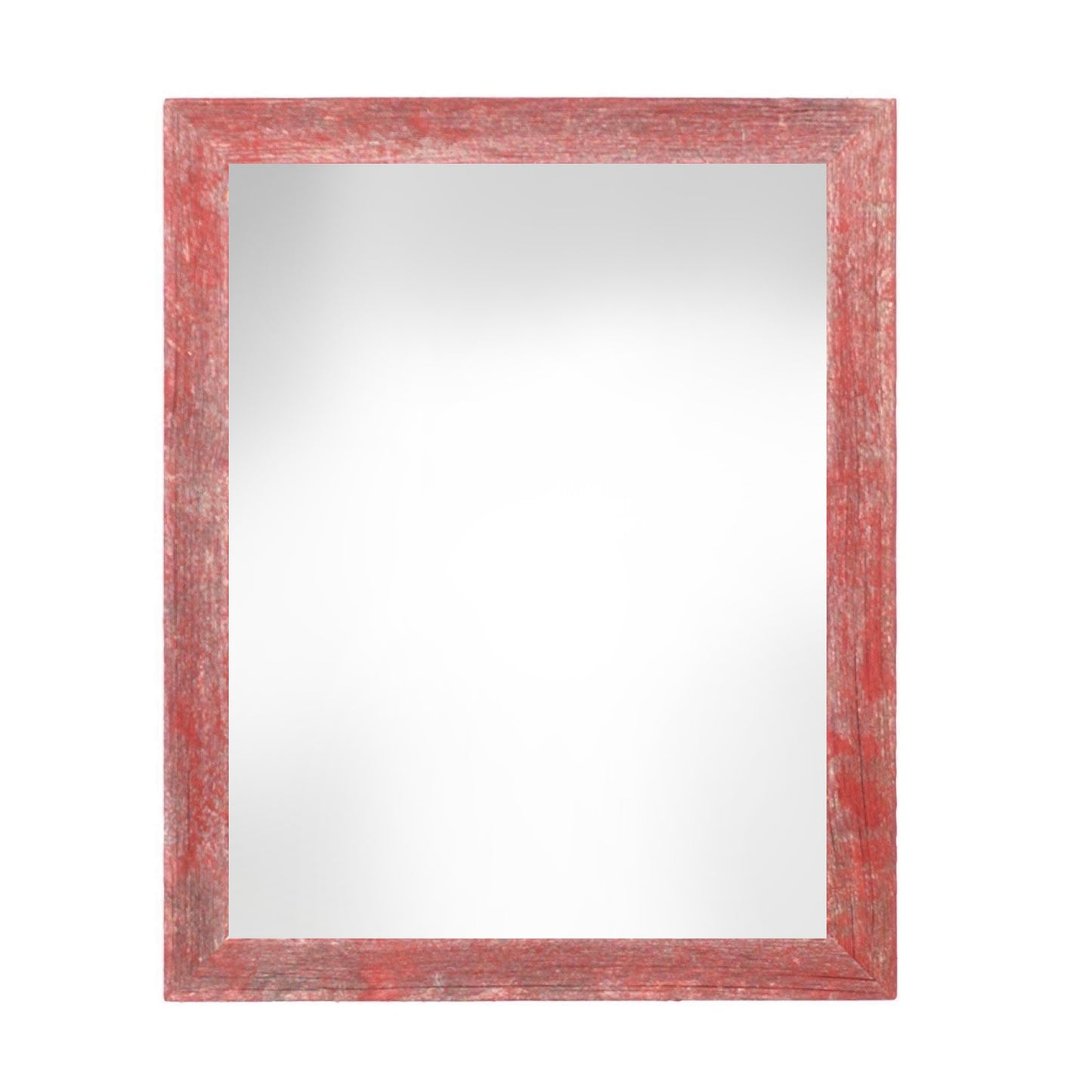 12" x 18" Red Solid Wood Hanging Picture Frame - Loft&Timber