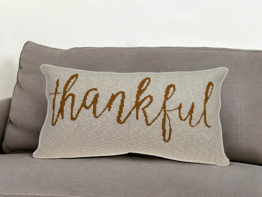 Thankful Decorative Pillow - Loft&Timber