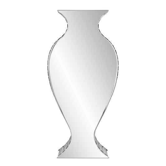 28" Clear Crystal Glass Table Vase - Loft&Timber