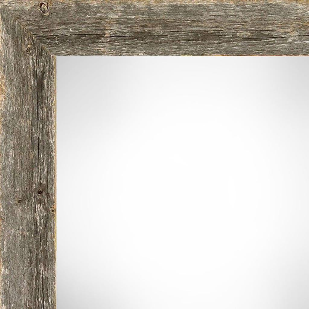 10" x 10" Gray Solid Wood Hanging Picture Frame - Loft&Timber