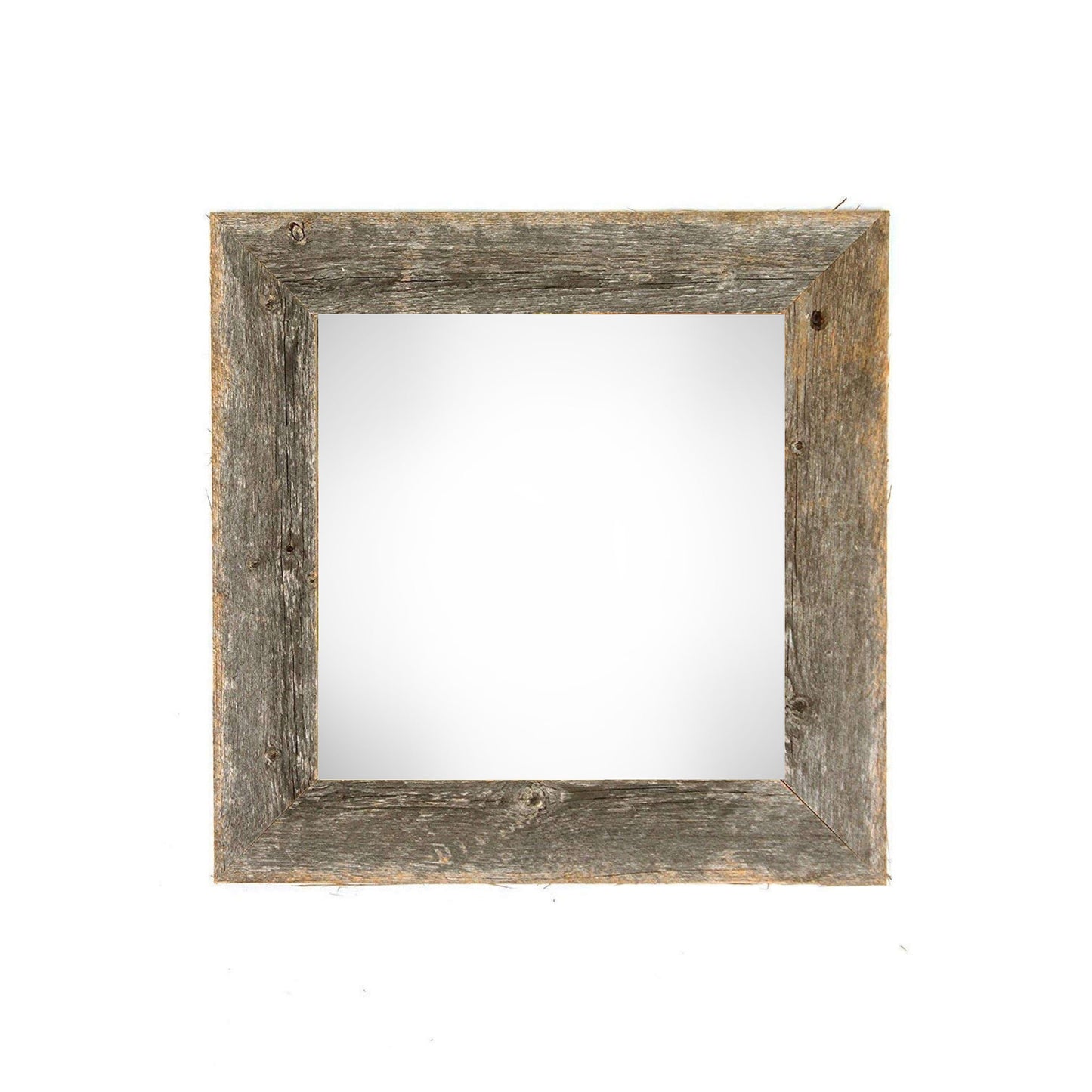 10" x 10" Gray Solid Wood Hanging Picture Frame - Loft&Timber