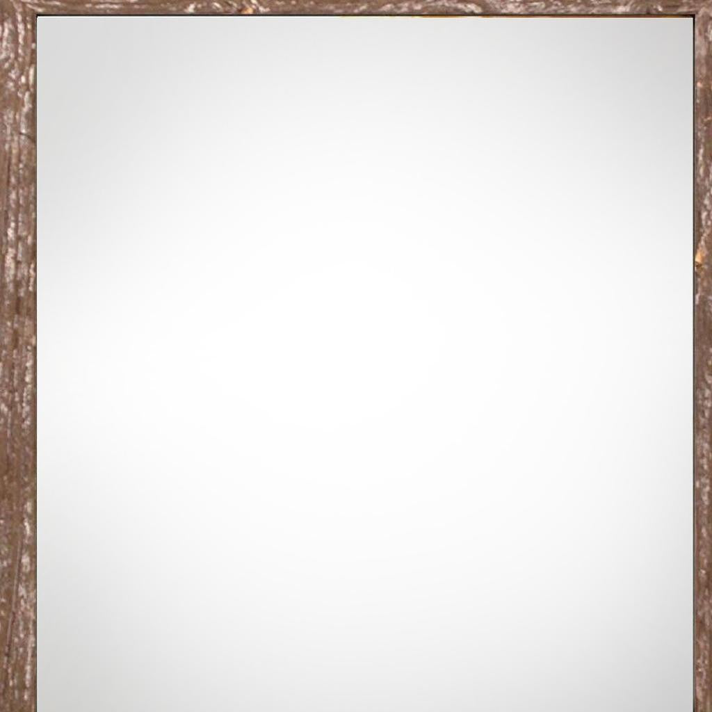 10" x 10" Brown Solid Wood Hanging Picture Frame - Loft&Timber