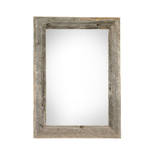 10" x 20" Gray Solid Wood Hanging Picture Frame - Loft&Timber