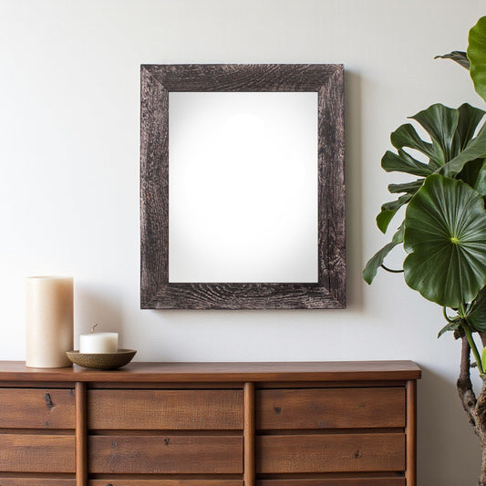 11" x 17" Black Solid Wood Hanging Picture Frame - Loft&Timber