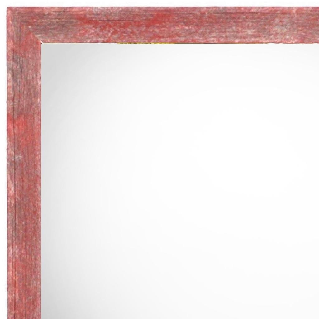 12" x 12" Red Solid Wood Tabletop Picture Frame - Loft&Timber