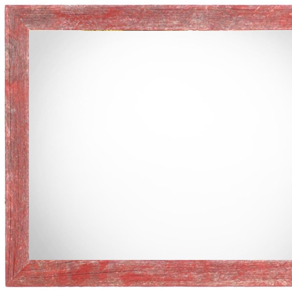 12" x 12" Red Solid Wood Tabletop Picture Frame - Loft&Timber