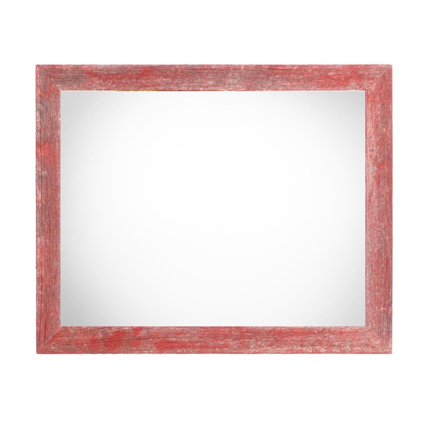 12" x 12" Red Solid Wood Tabletop Picture Frame - Loft&Timber