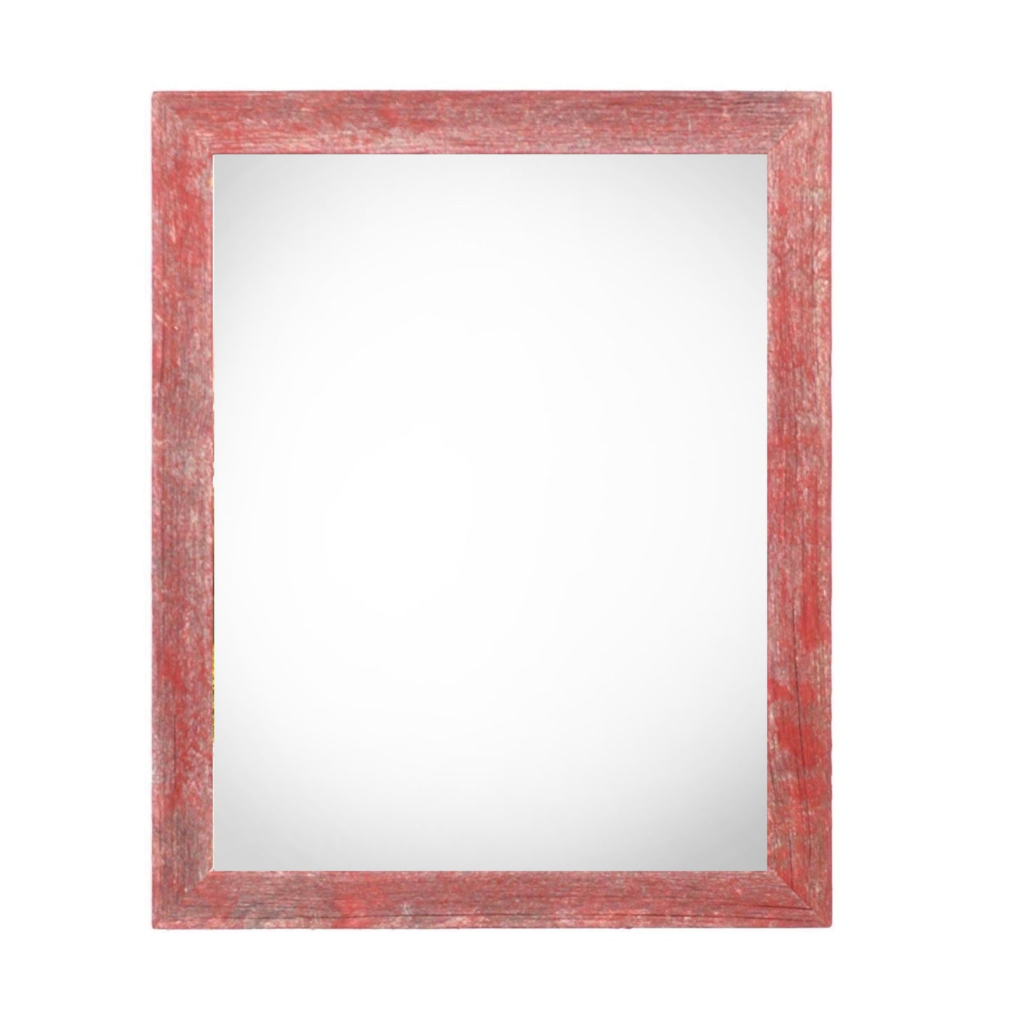 12" x 16" Red Solid Wood Hanging Picture Frame - Loft&Timber