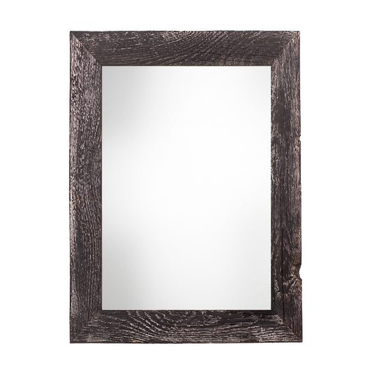 12" x 24" Black Solid Wood Hanging Picture Frame - Loft&Timber