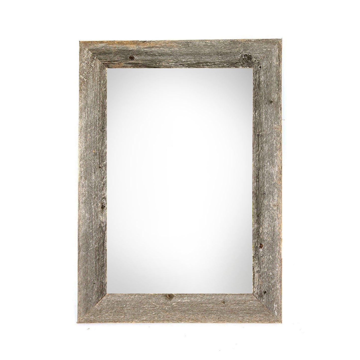 12" x 24" Gray Solid Wood Hanging Picture Frame - Loft&Timber