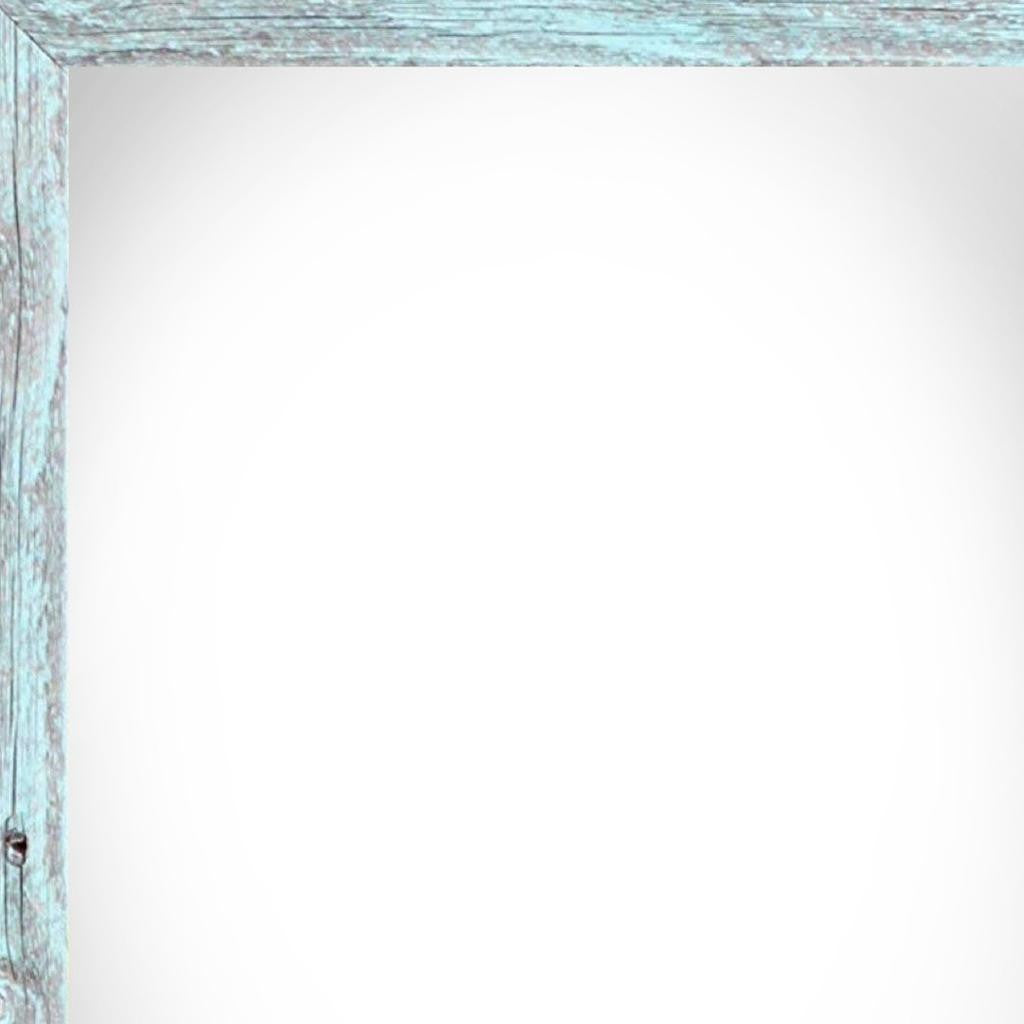 16" x 20" Blue Solid Wood Hanging Picture Frame - Loft&Timber