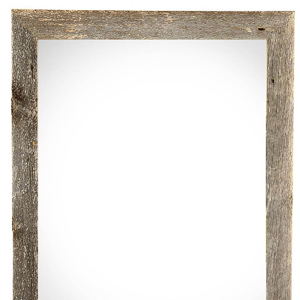 18" x 24" Gray Solid Wood Hanging Picture Frame - Loft&Timber