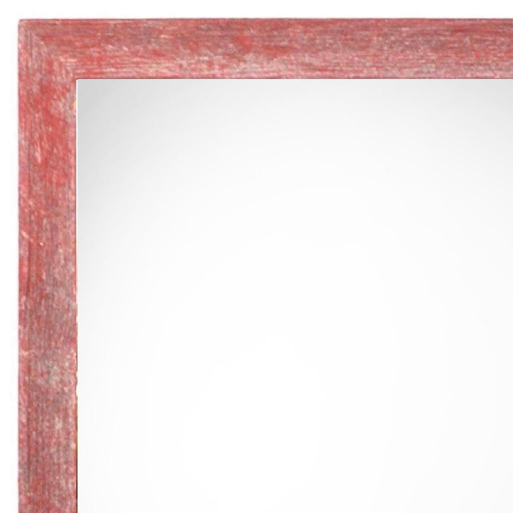 18" x 24" Red Solid Wood Hanging Picture Frame - Loft&Timber