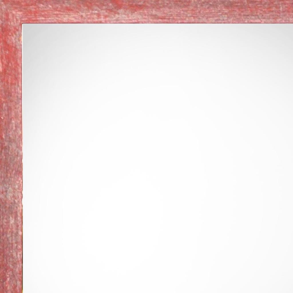 20" x 24" Red Solid Wood Hanging Picture Frame - Loft&Timber
