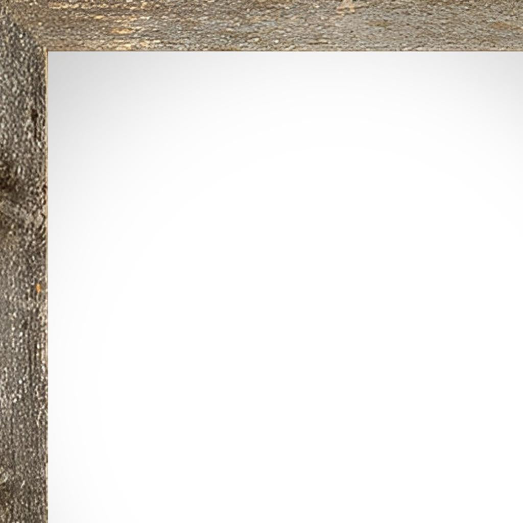 20" x 30" Gray Solid Wood Hanging Picture Frame - Loft&Timber