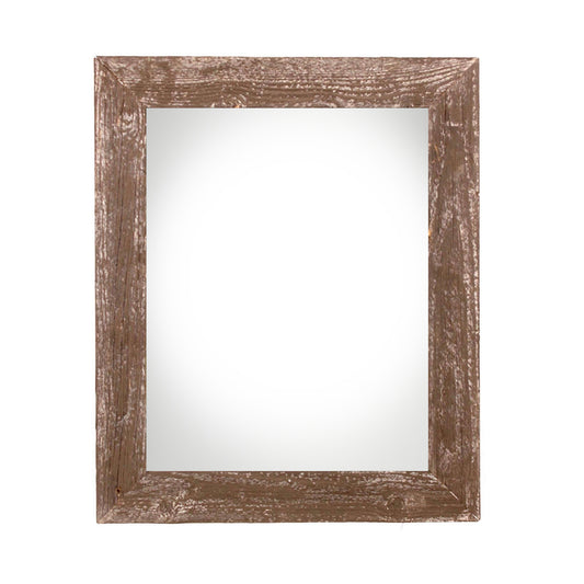 24" x 30" Brown Solid Wood Hanging Picture Frame - Loft&Timber