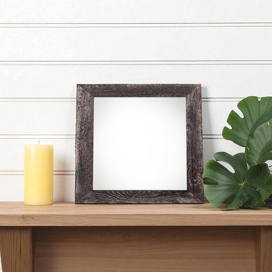 4" x 4" Black Solid Wood Tabletop Picture Frame - Loft&Timber
