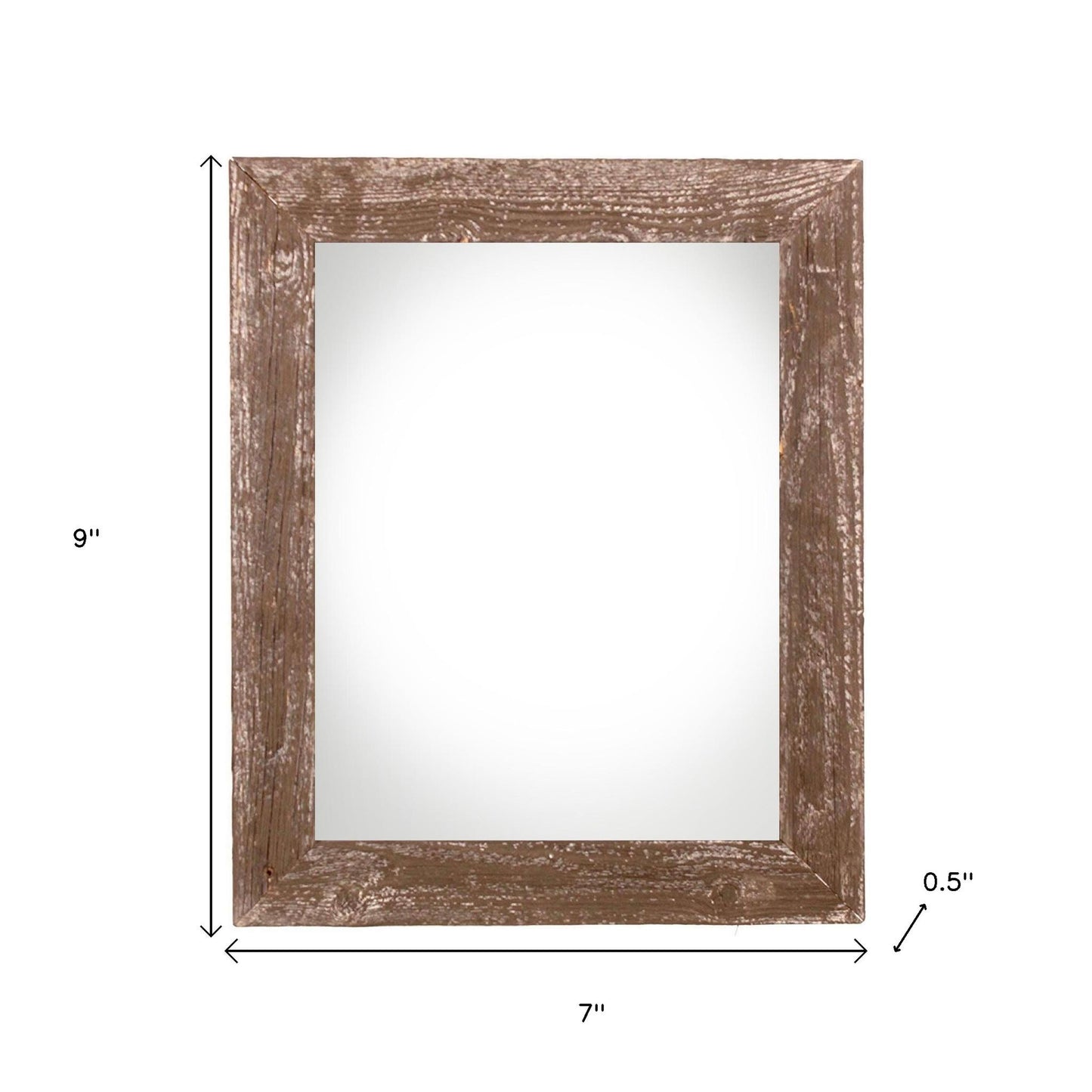 4" x 6" Espresso Solid Wood Tabletop Picture Frame - Loft&Timber