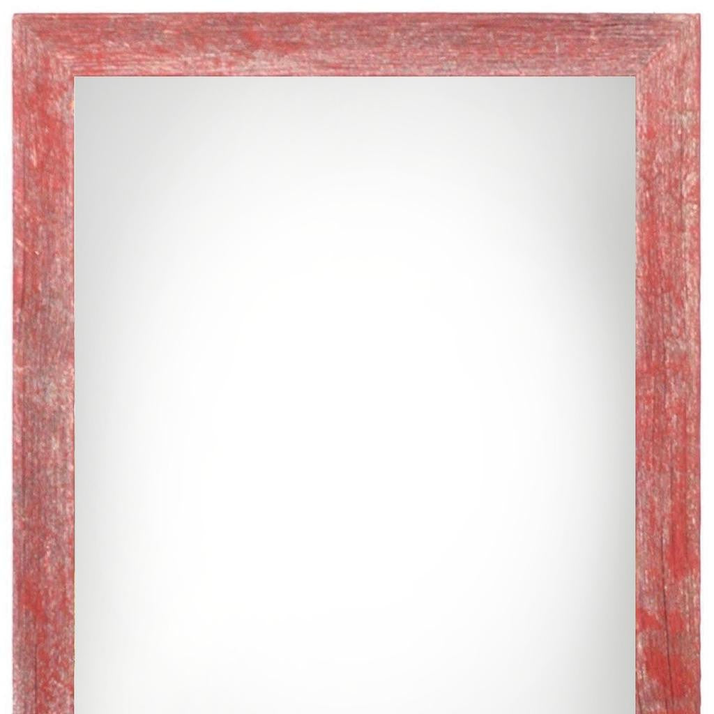 9" x 12" Red Solid Wood Hanging Picture Frame - Loft&Timber