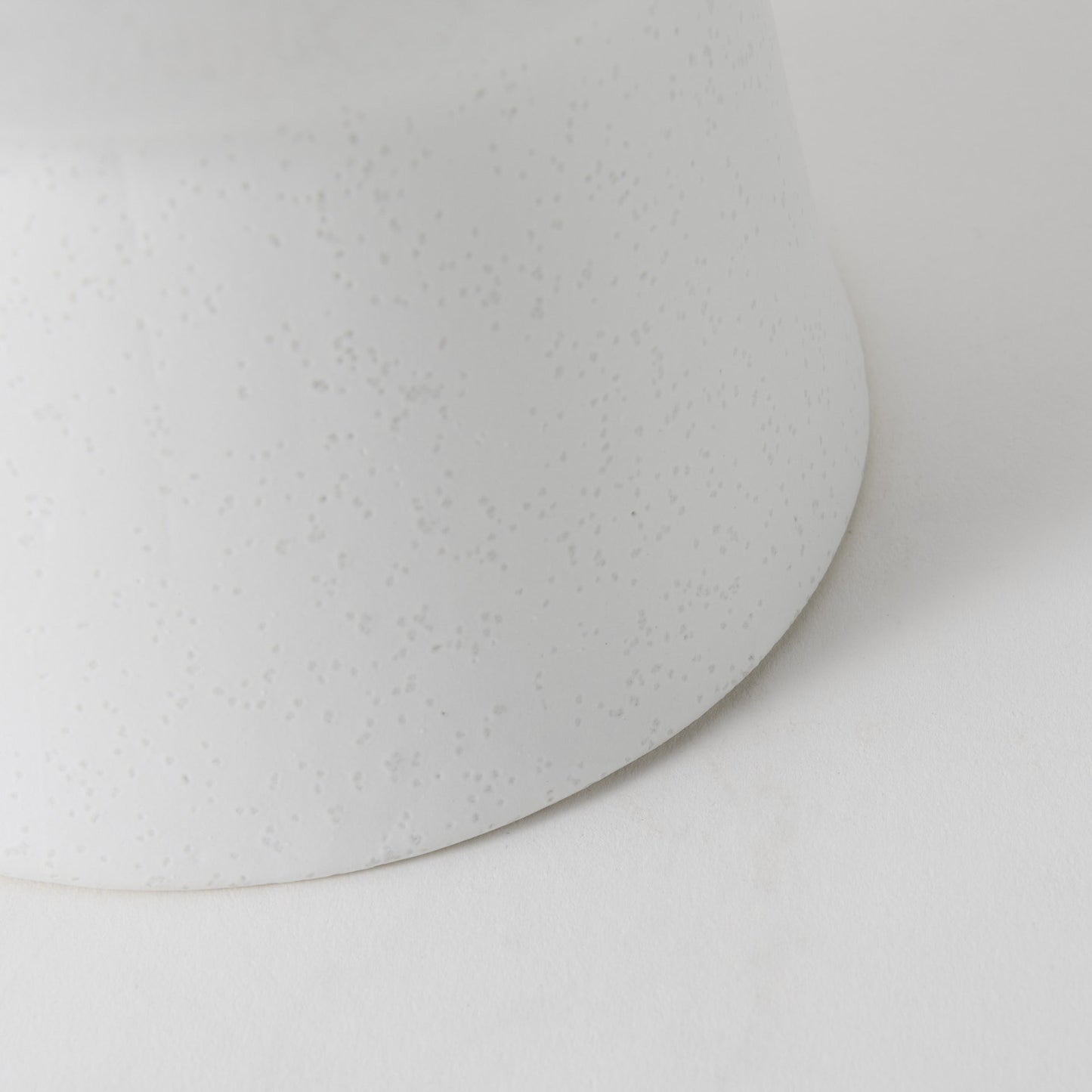 11" White Abstract Cylinder Ceramic Table Vase - Loft&Timber