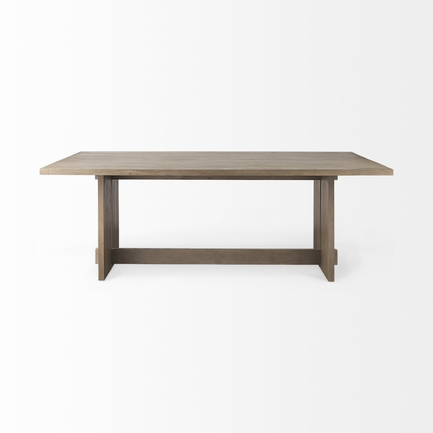 84" Taupe Dining Table - Loft&Timber