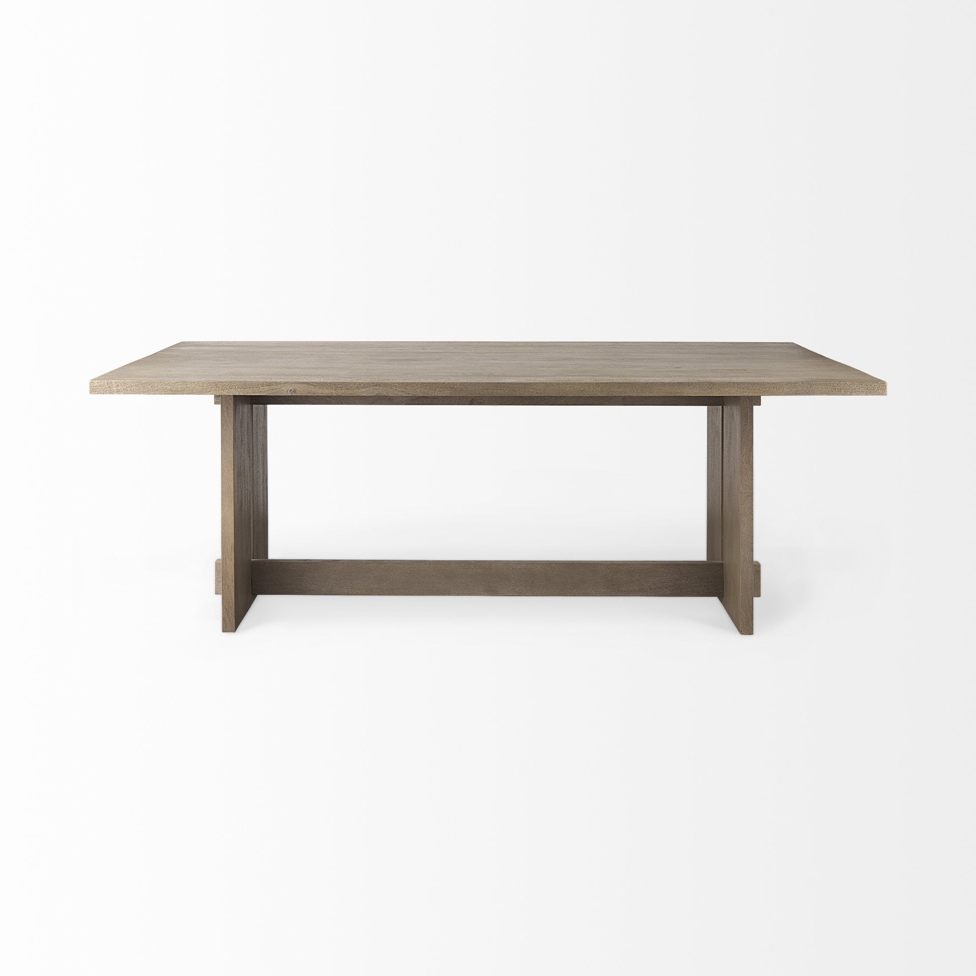 84" Taupe Dining Table - Loft&Timber