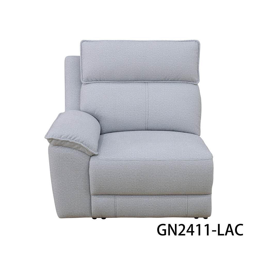 sofa Off-white Lambswool 4-Piece Living Room Recliner Sofa - Loft&Timber