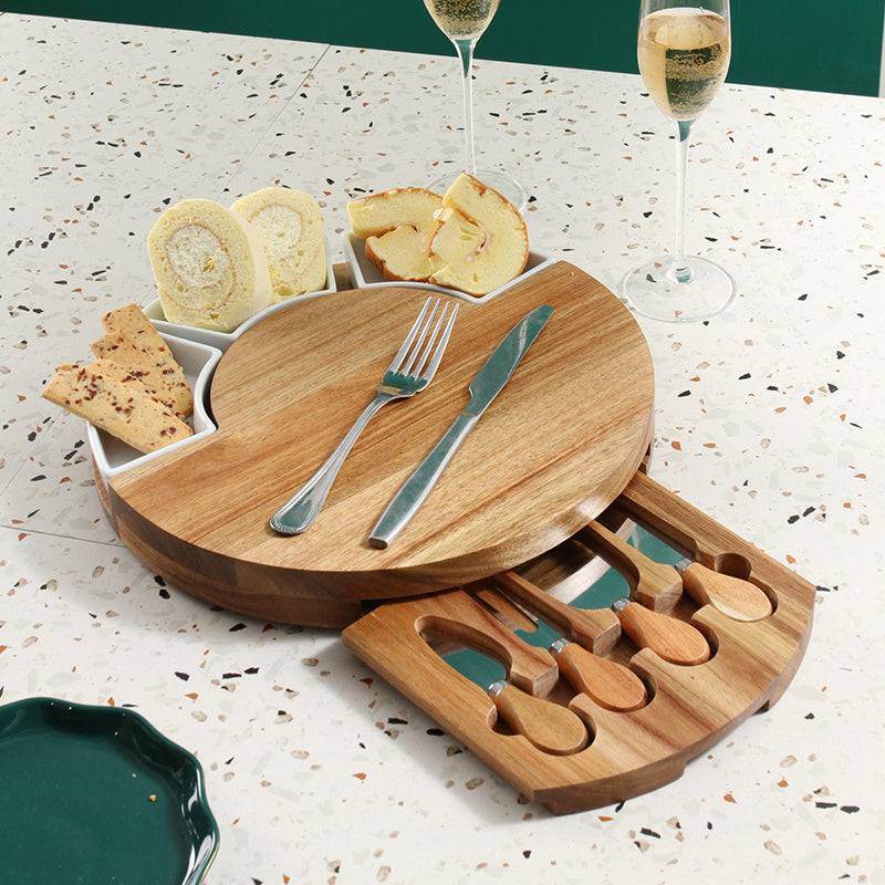 Circo Cheese Cutting Board & Ceramic Knife Set | Gift Idea - Loft&Timber