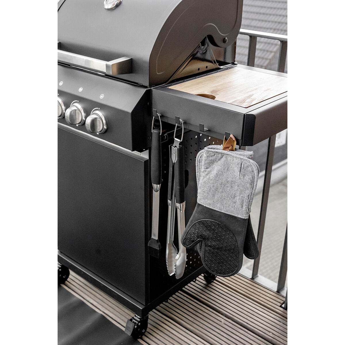 Oven Mitt Wenko Ada 55041100 Silicone Grey - Loft&Timber