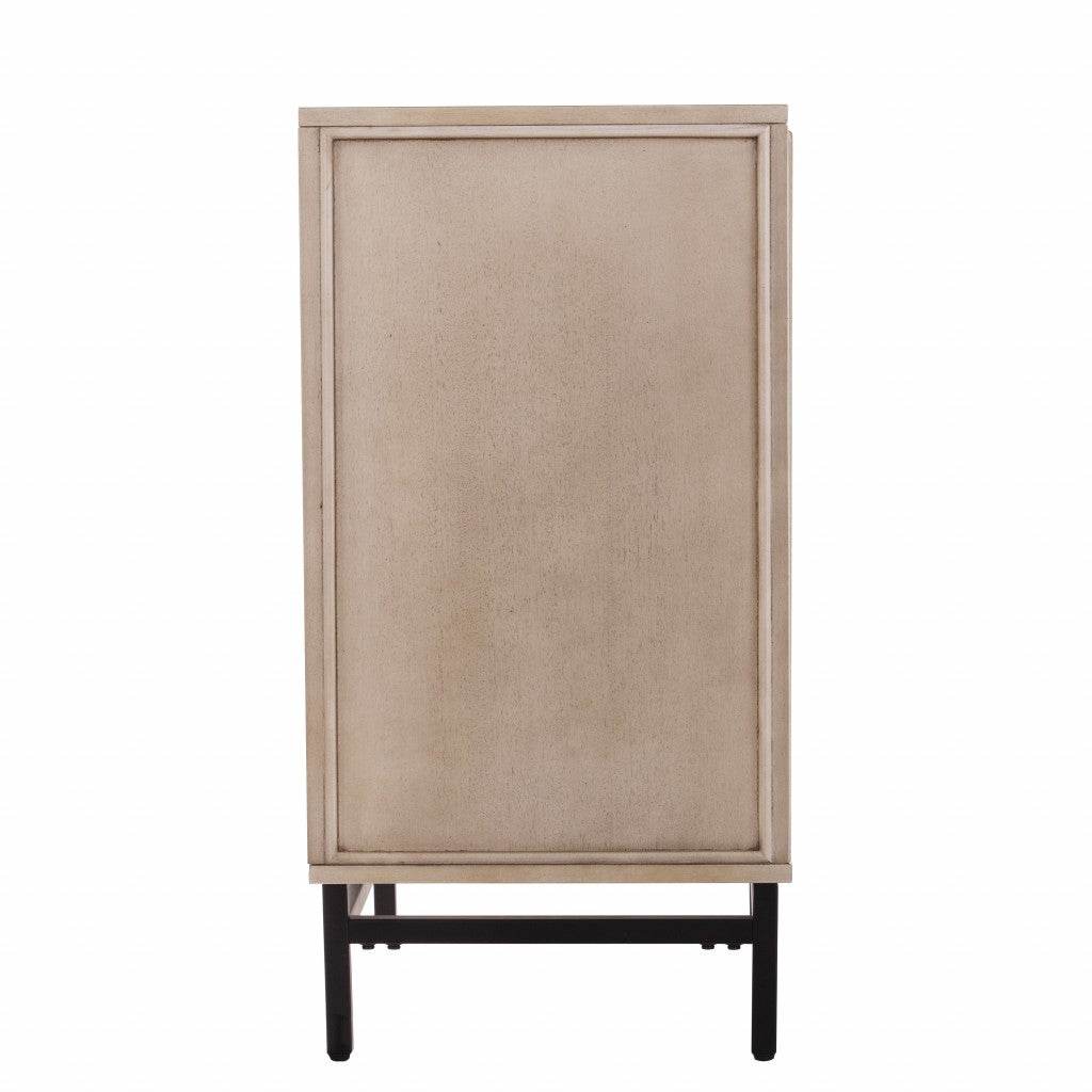 Champagne Deco Buffet Storage Cabinet - Loft&Timber