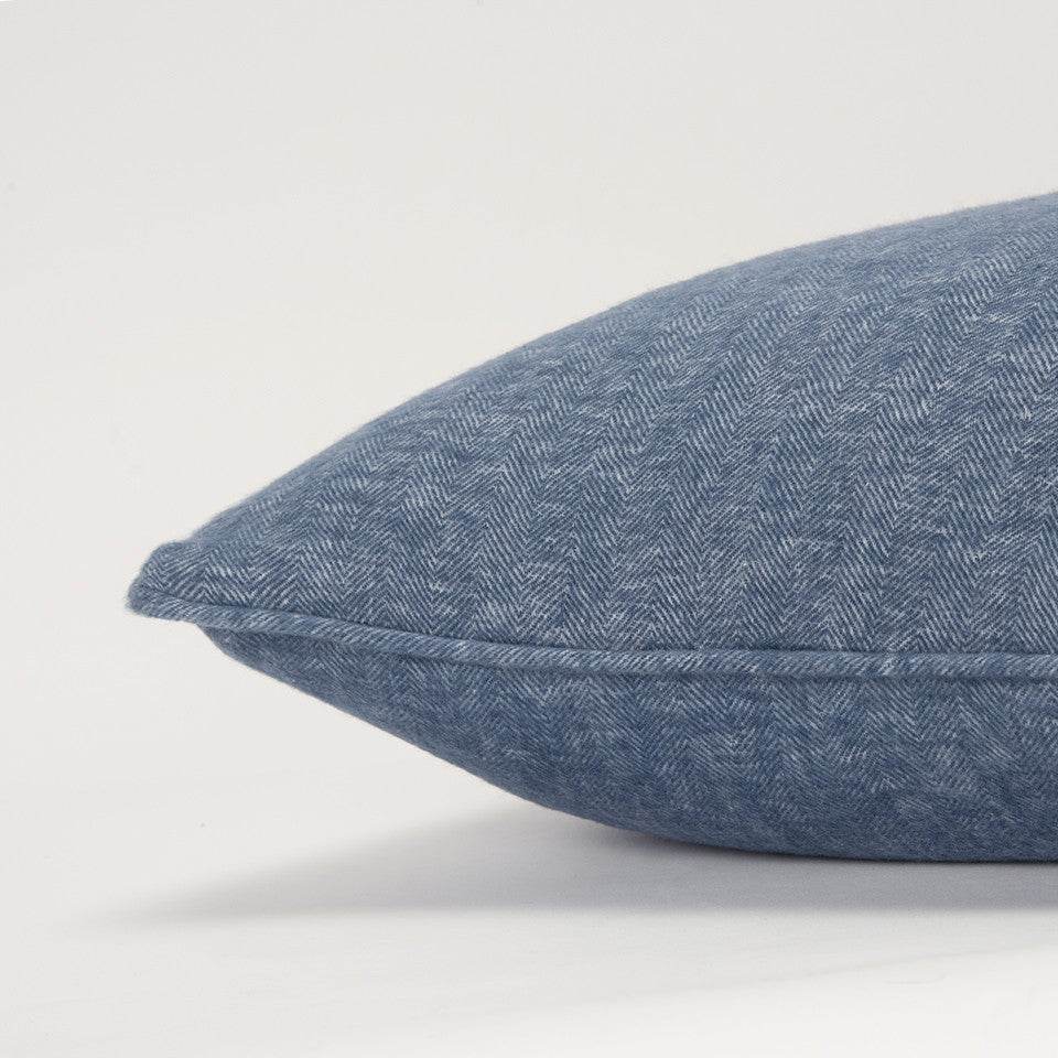 Blue Solid Classic Decorative Throw Pillow - Loft&Timber