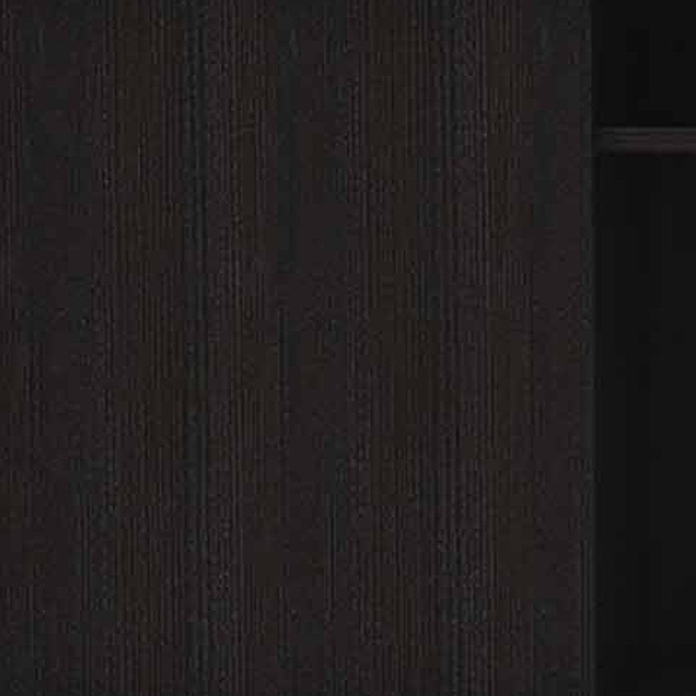 59" Black Open shelving TV Stand - Loft&Timber