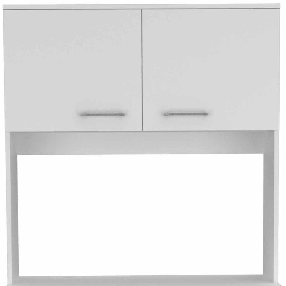 71" Modern White Pantry Cabinet with Five Shelves - Loft&Timber