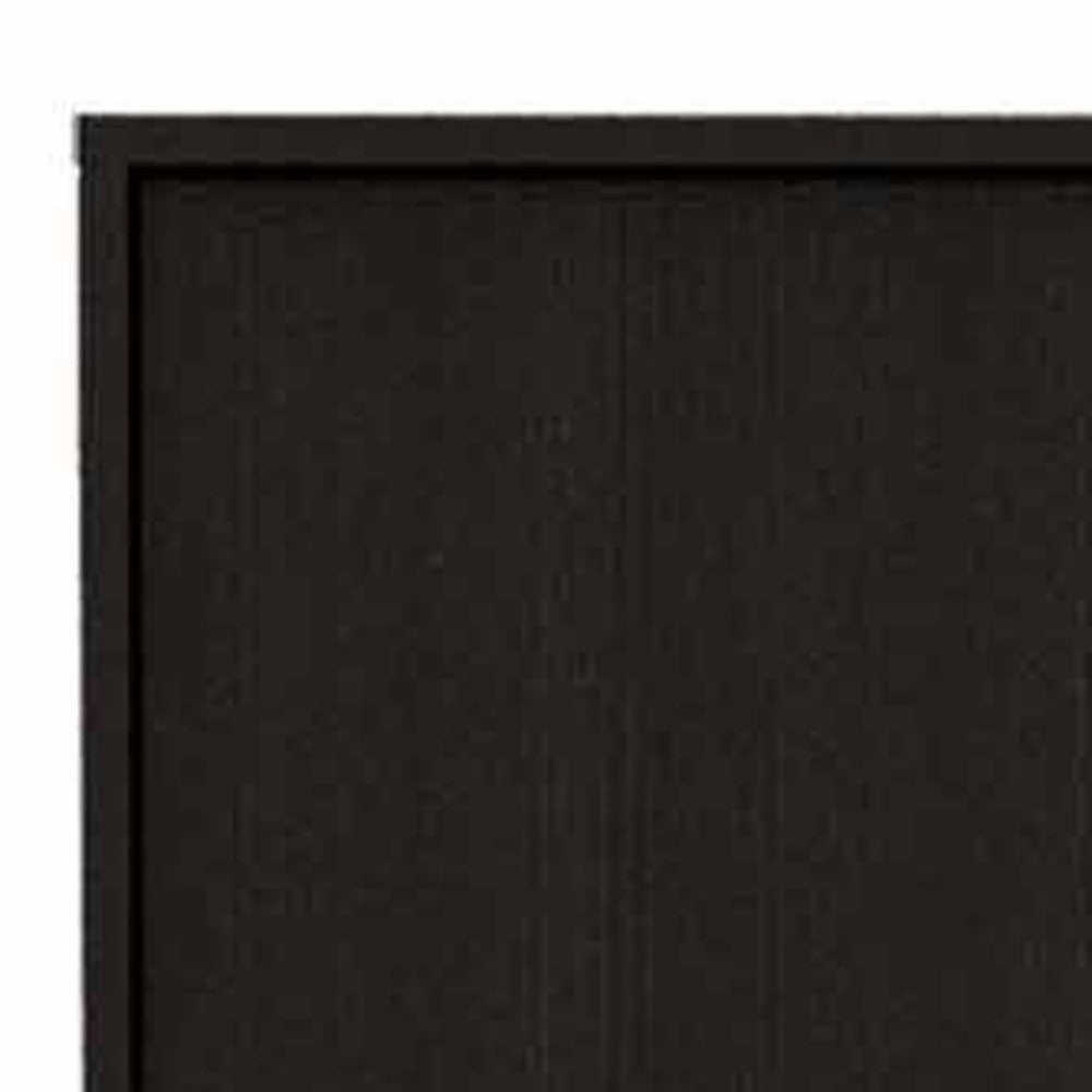 79" Modern Black Pantry Cabinet with Five Shelves - Loft&Timber