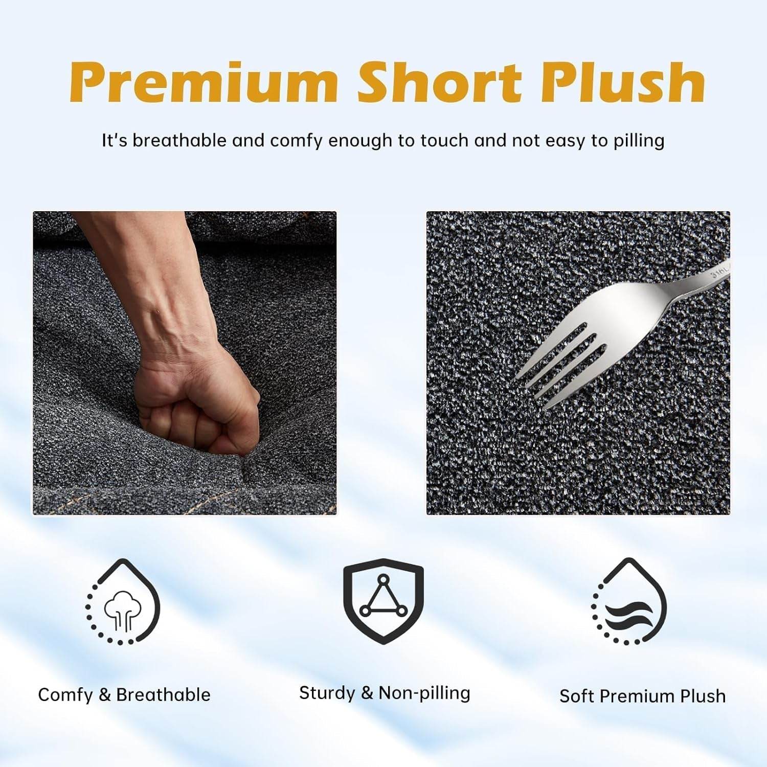 Classic Power Recliner Sofa with Cup Holders and Double Layer Backrest - Loft&Timber