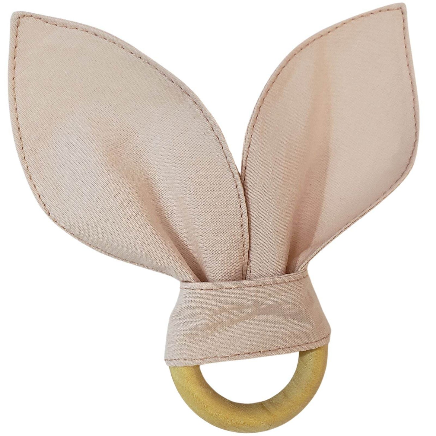 Maison Charlo | Easter Set of 4 Nude Beige Bunny Ears Napkin Rings | Dining Table Decor - Loft&Timber