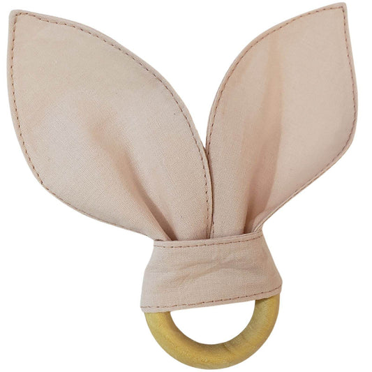 Maison Charlo | Easter Set of 4 Nude Beige Bunny Ears Napkin Rings | Dining Table Decor - Loft&Timber