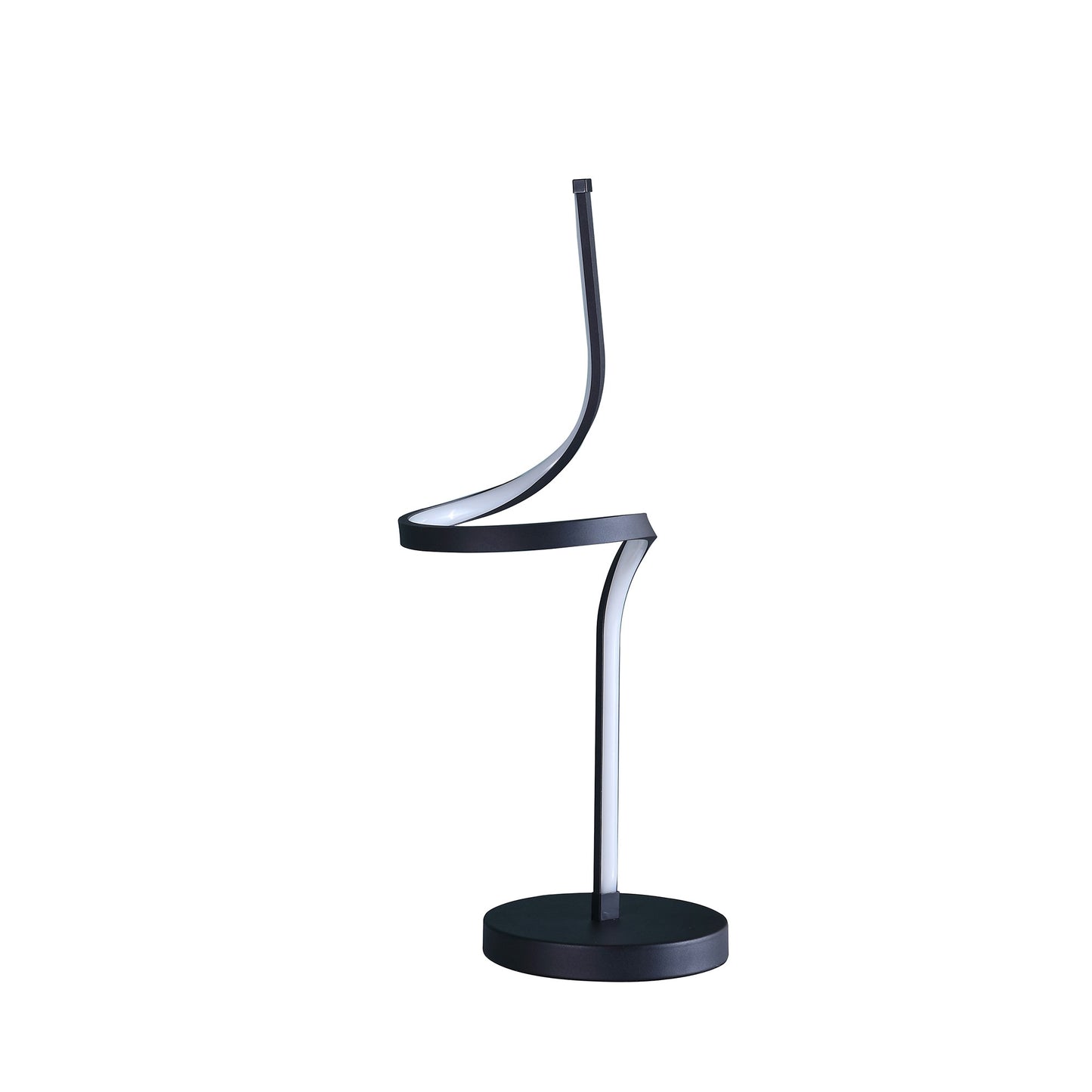 22" Black Bedside Led Table Lamp - Loft&Timber