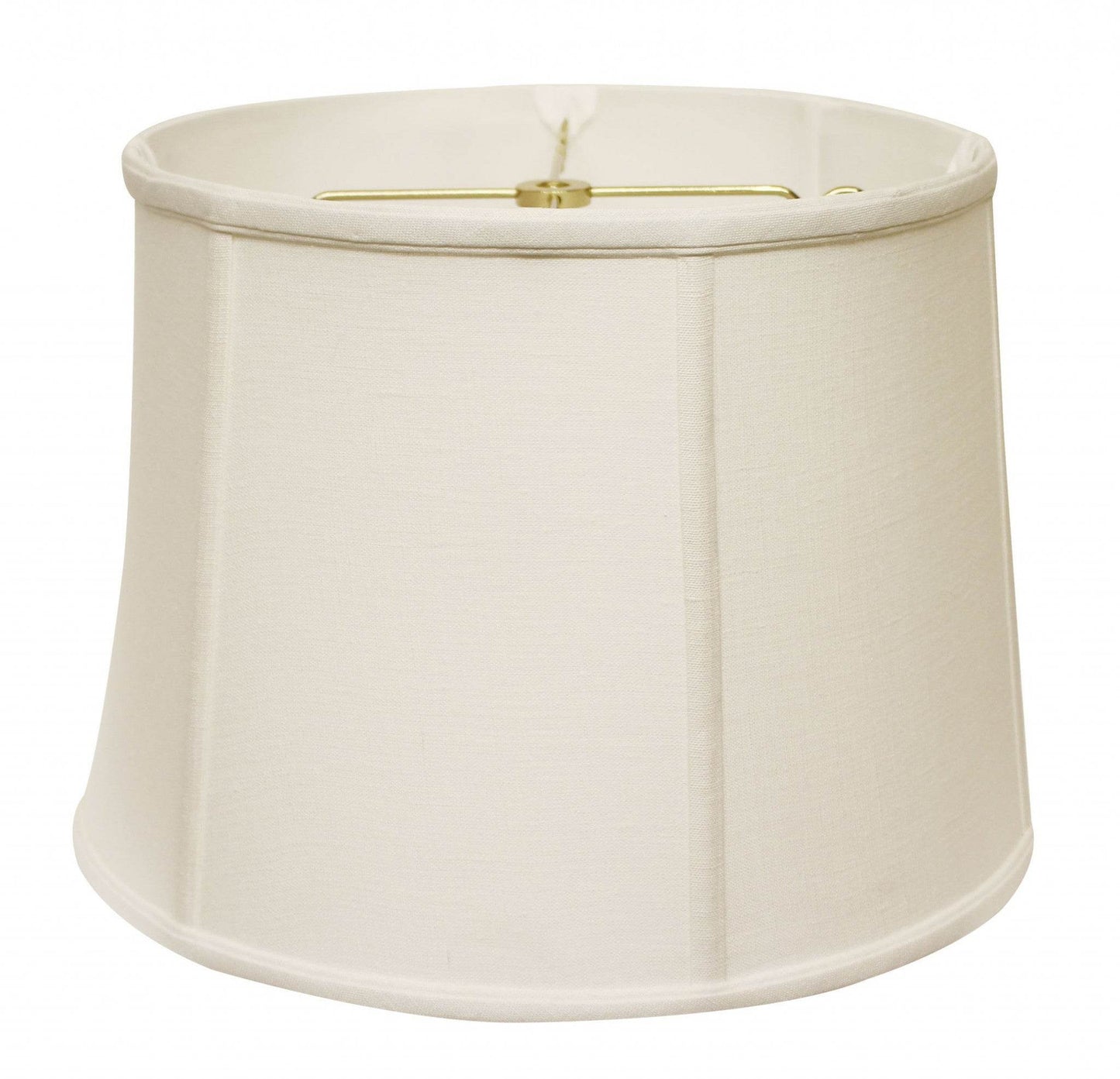 White Linen Drum Lamp Shade - Loft&Timber