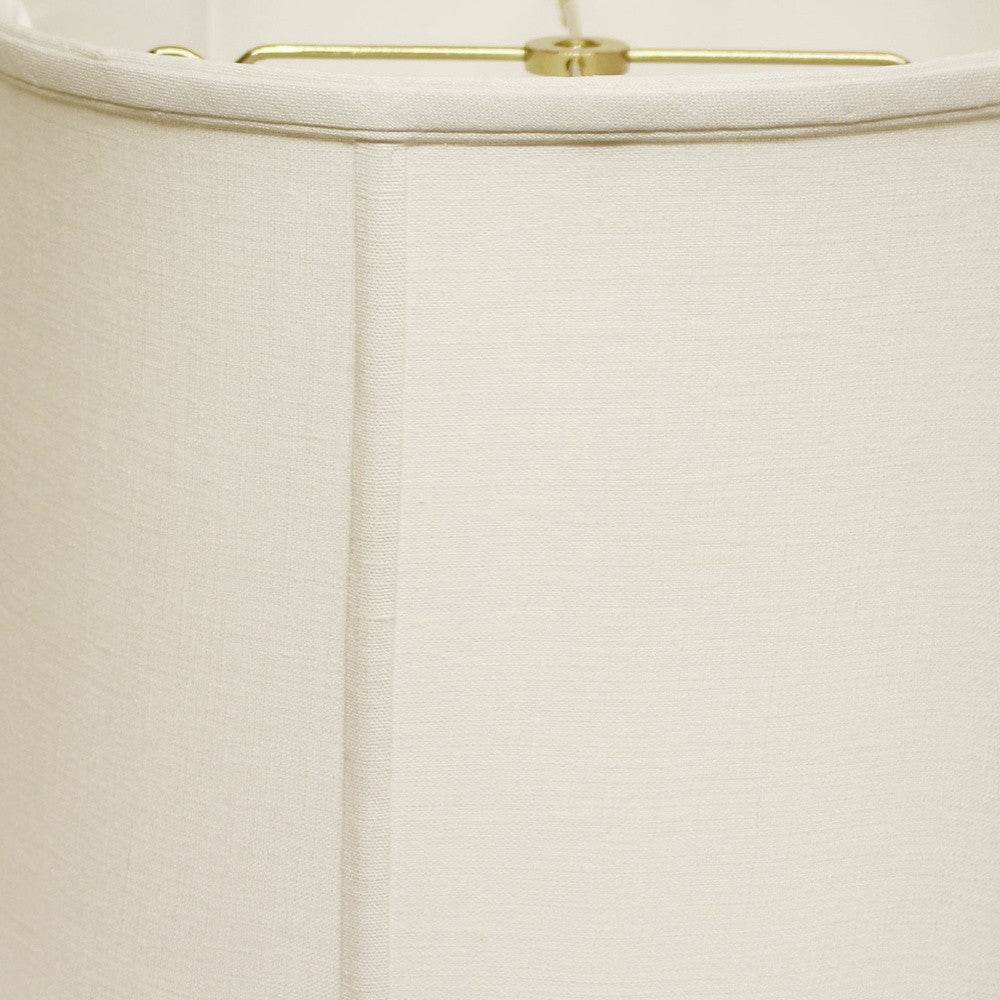 White Linen Drum Lamp Shade - Loft&Timber