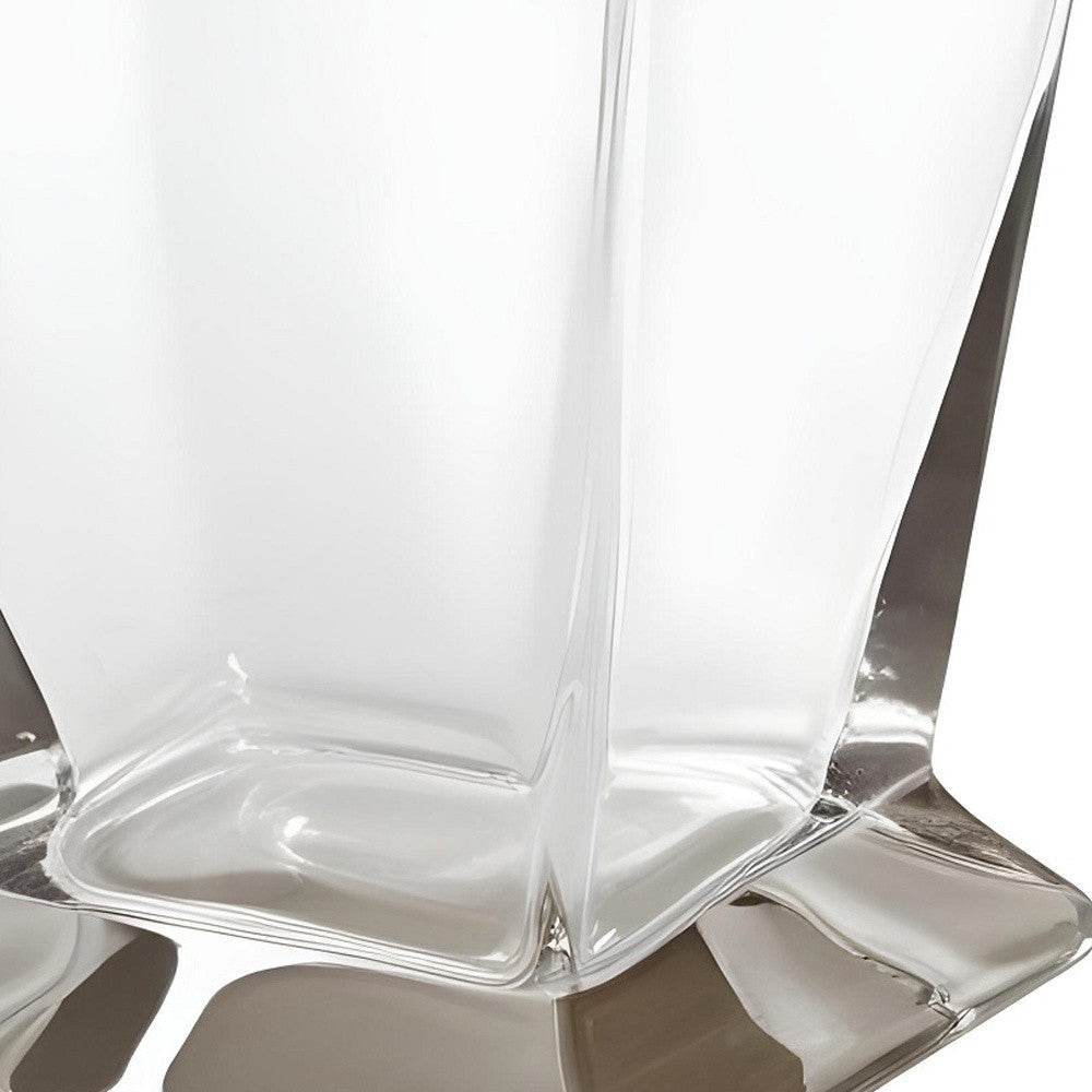 Clear Crystal Angular Shape Stemless Decanter - Loft&Timber