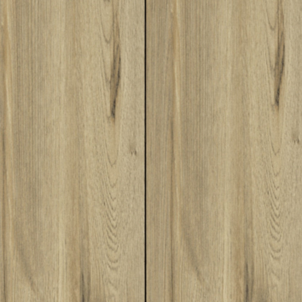 71" Oak Wood Pantry Or Storage Closet - Loft&Timber