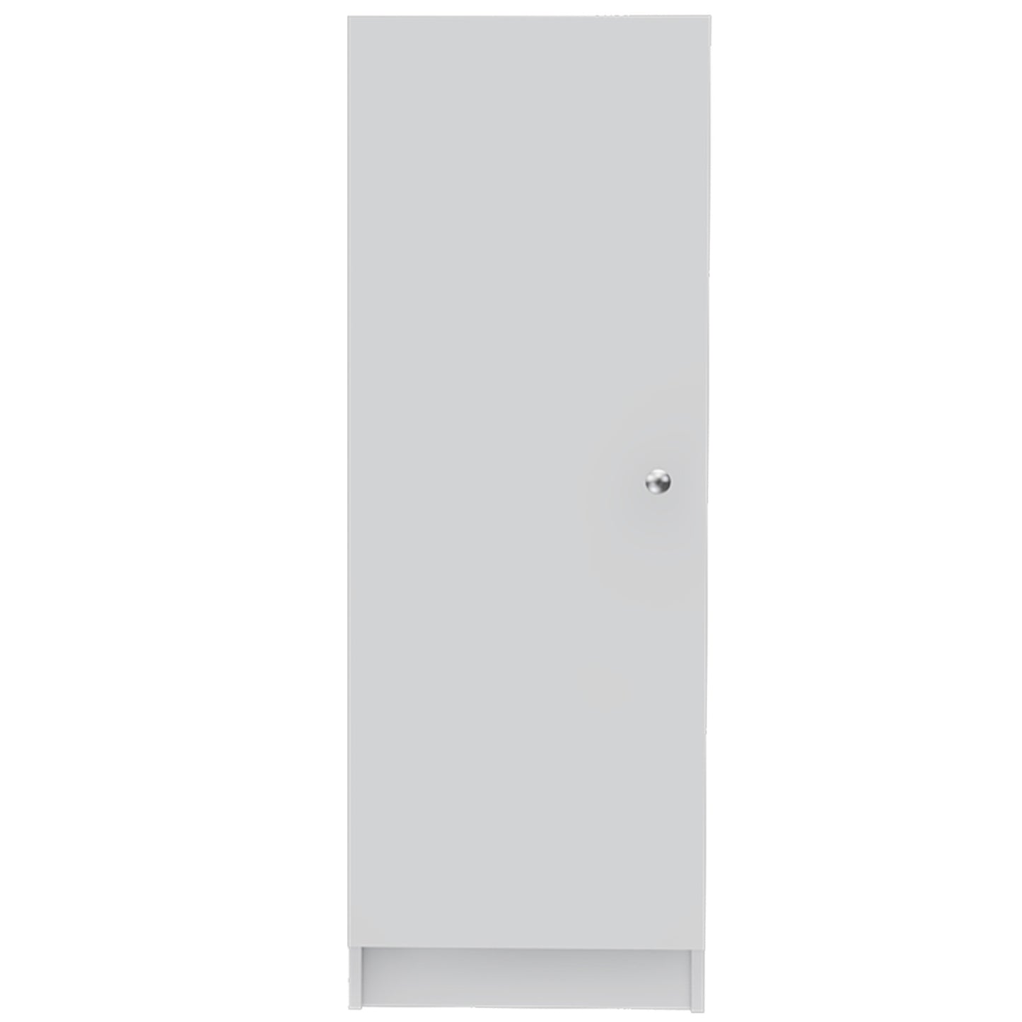 47" White Wood Pantry Or Storage Closet - Loft&Timber